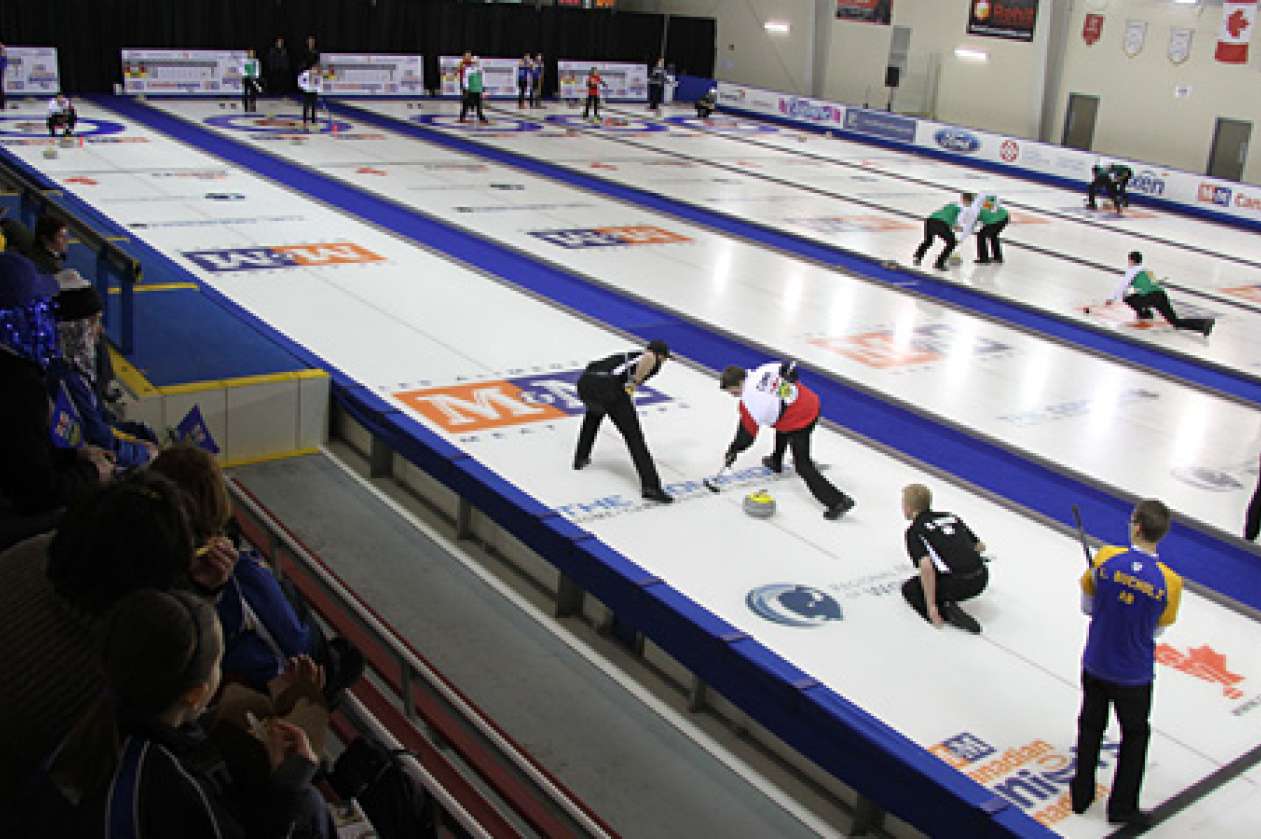 Experience Olympic curling with your kids