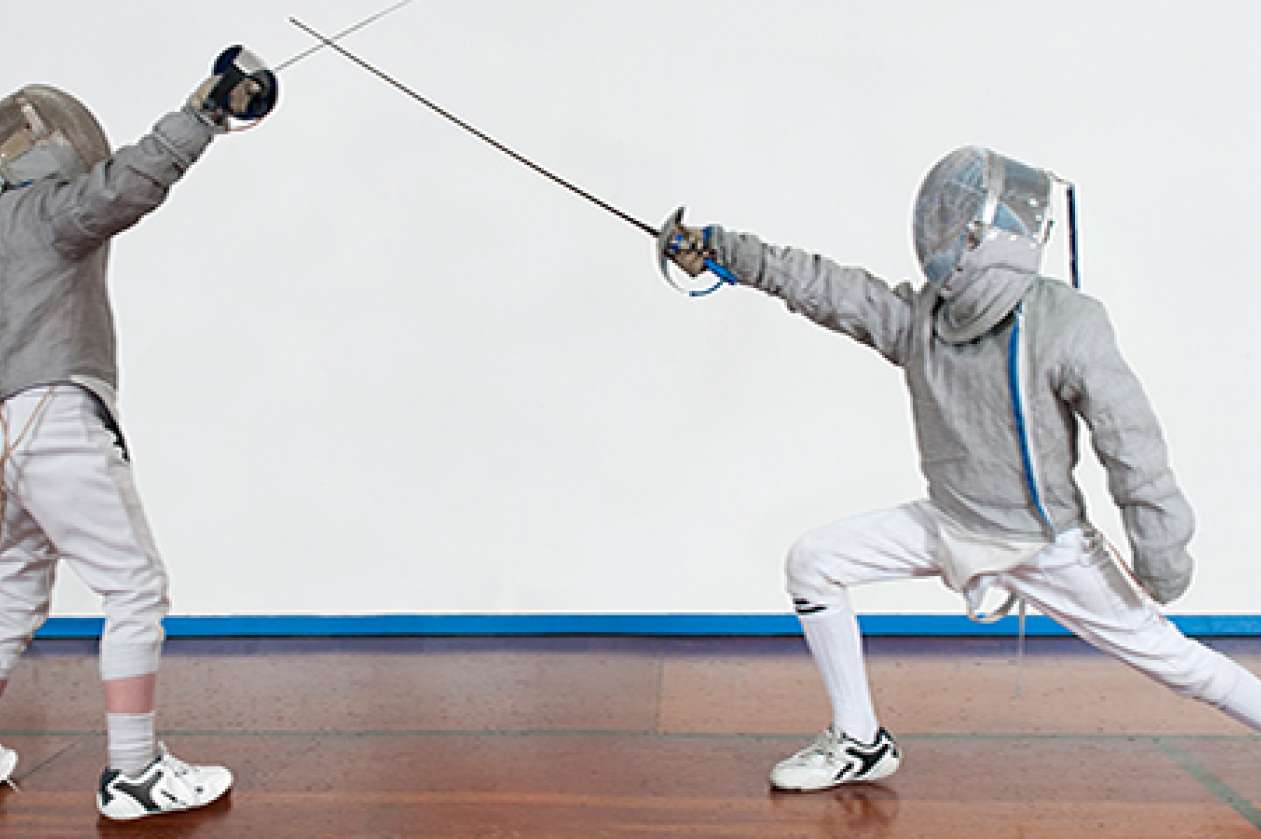 How fencing is like hockey, and why kids love it so much