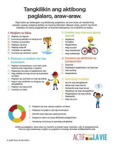 Featured Activity: ApV-Recipe-for-an-active-day-Tagalog