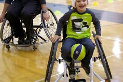 Let’s Play helps kids in wheelchairs to develop physical literacy