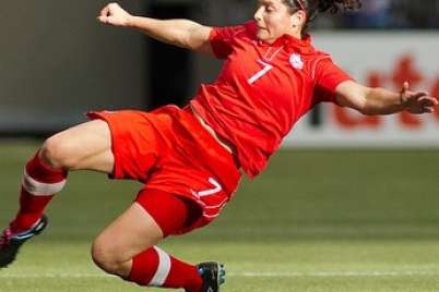 La vedette canadienne de soccer Rhian Wilkinson dresse son portrait de littératie physique