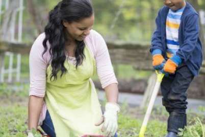 Make gardening an active family affair