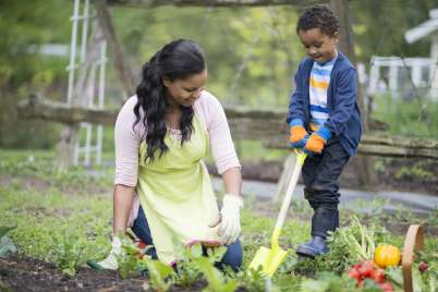 Make gardening an active family affair