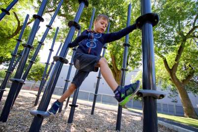 How playgrounds helped my special-needs son develop physical literacy