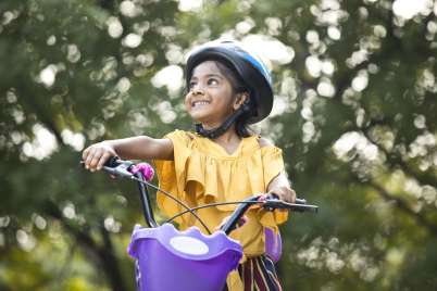 When are your kids ready to ride bikes independently?