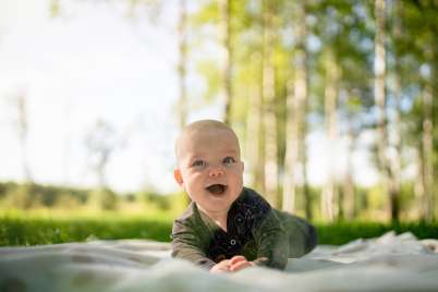 Featured Activity: Activities to do outside on the grass with your baby
