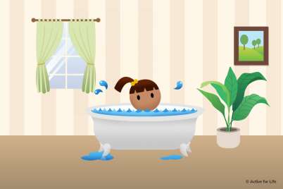 Featured Activity: bathtub-swimmer