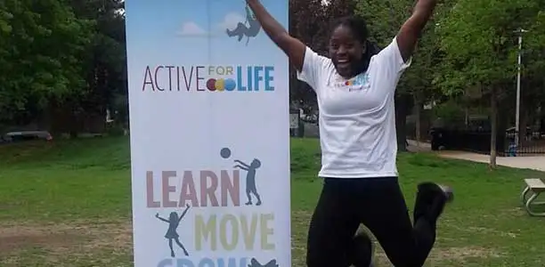Olympian ShelleyAnn Brown helps kids focus on fun, not results