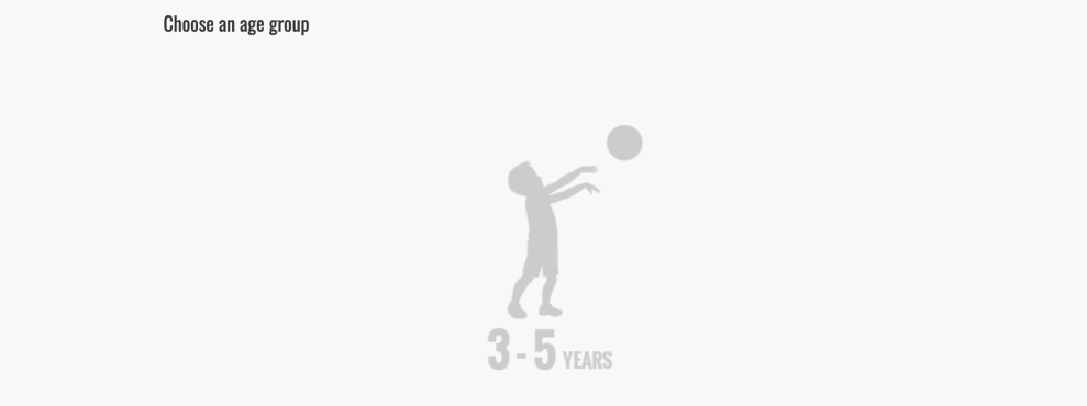 3-5 years age group