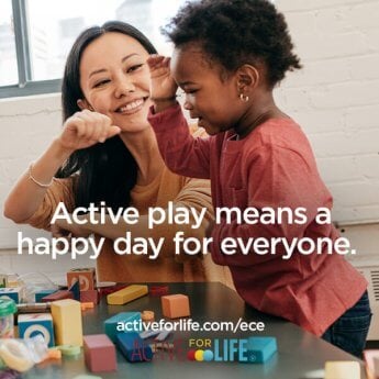 Active play means a happy day for everyone