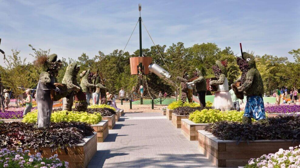 Winnipeg's Assiniboine Park nature playground