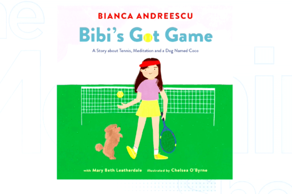 The cover of Bianca Andreescu's children's book Bibi's Got Game