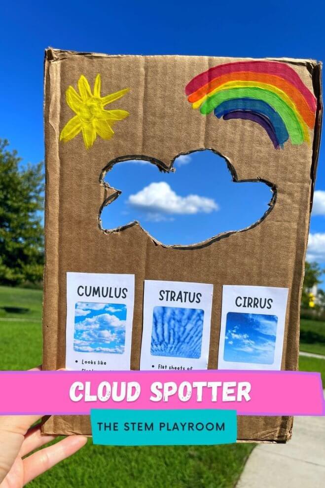 Cloud spotter DIY activity