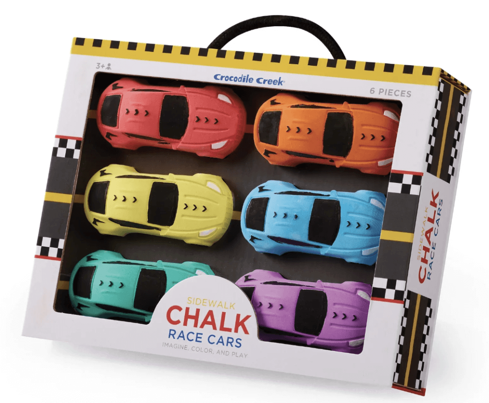 Race Car Sidewalk Chalk