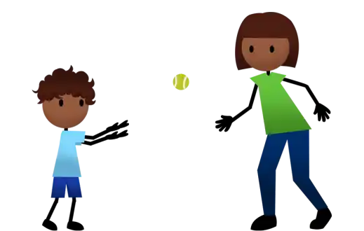 Tennis Ball Bounce Catch
