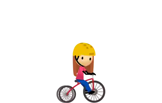 Bambin à vélo
