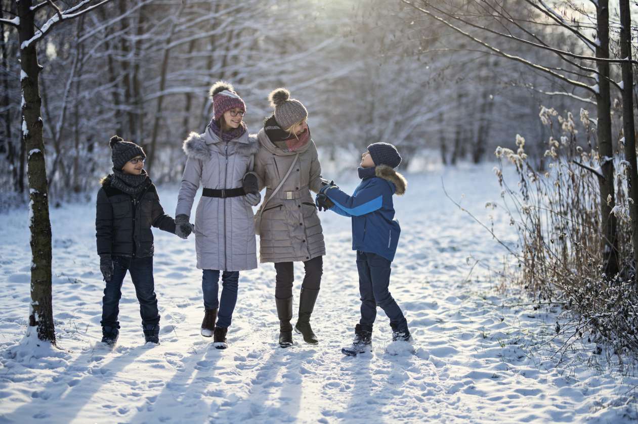 Découvrez l’hiver avec les enfants lors de la randonnée des cinq sens