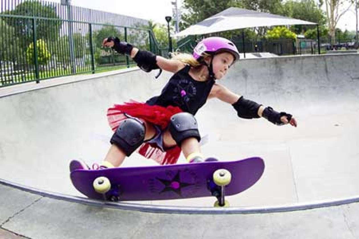 Le skateboard chez les filles : peu d’entre elles sont passées par là