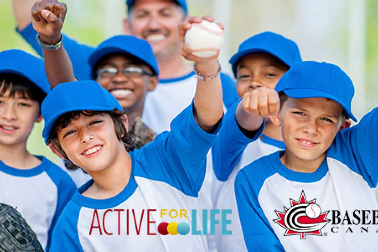 Baseball Canada and Active for Life partner to promote physical literacy
