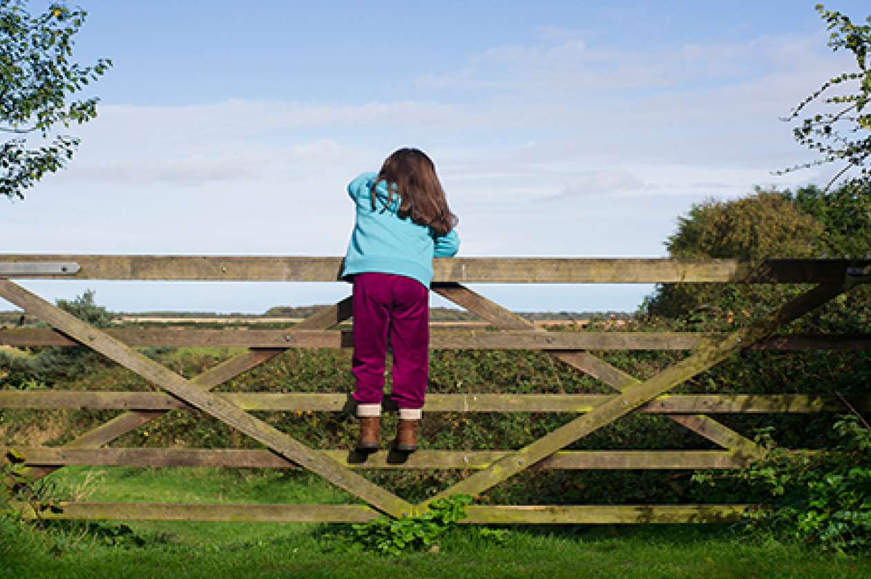 My 5-year-old daughter loves climbing the highest fence and I’m (mostly) okay with that