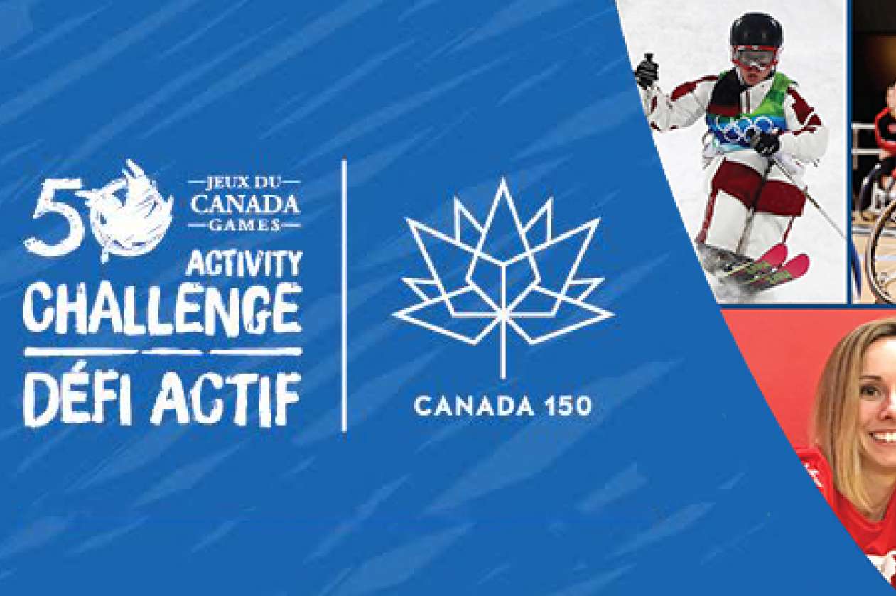 Schools can win a visit from Jenn Heil or Bo Hedges by registering for the Canada Games Activity Challenge