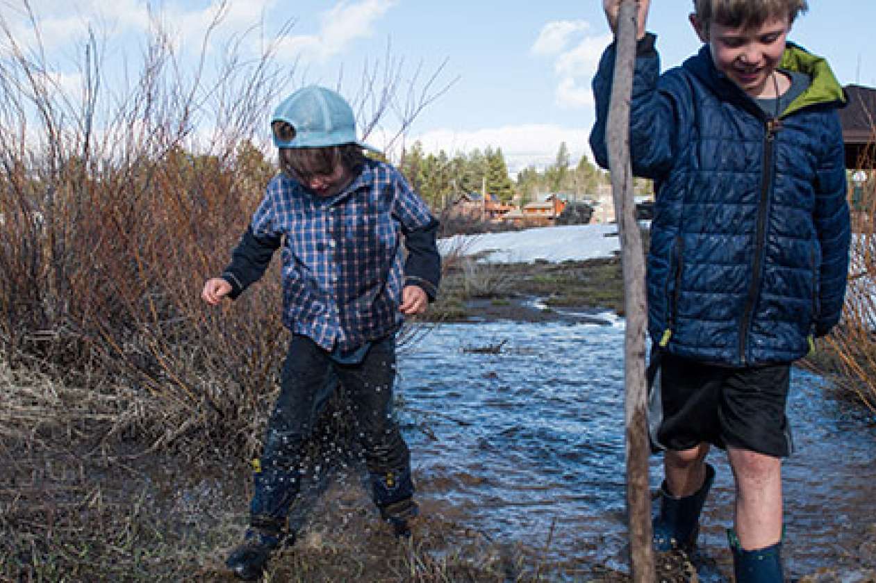 Let them get dirty and other tips for getting kids active in nature