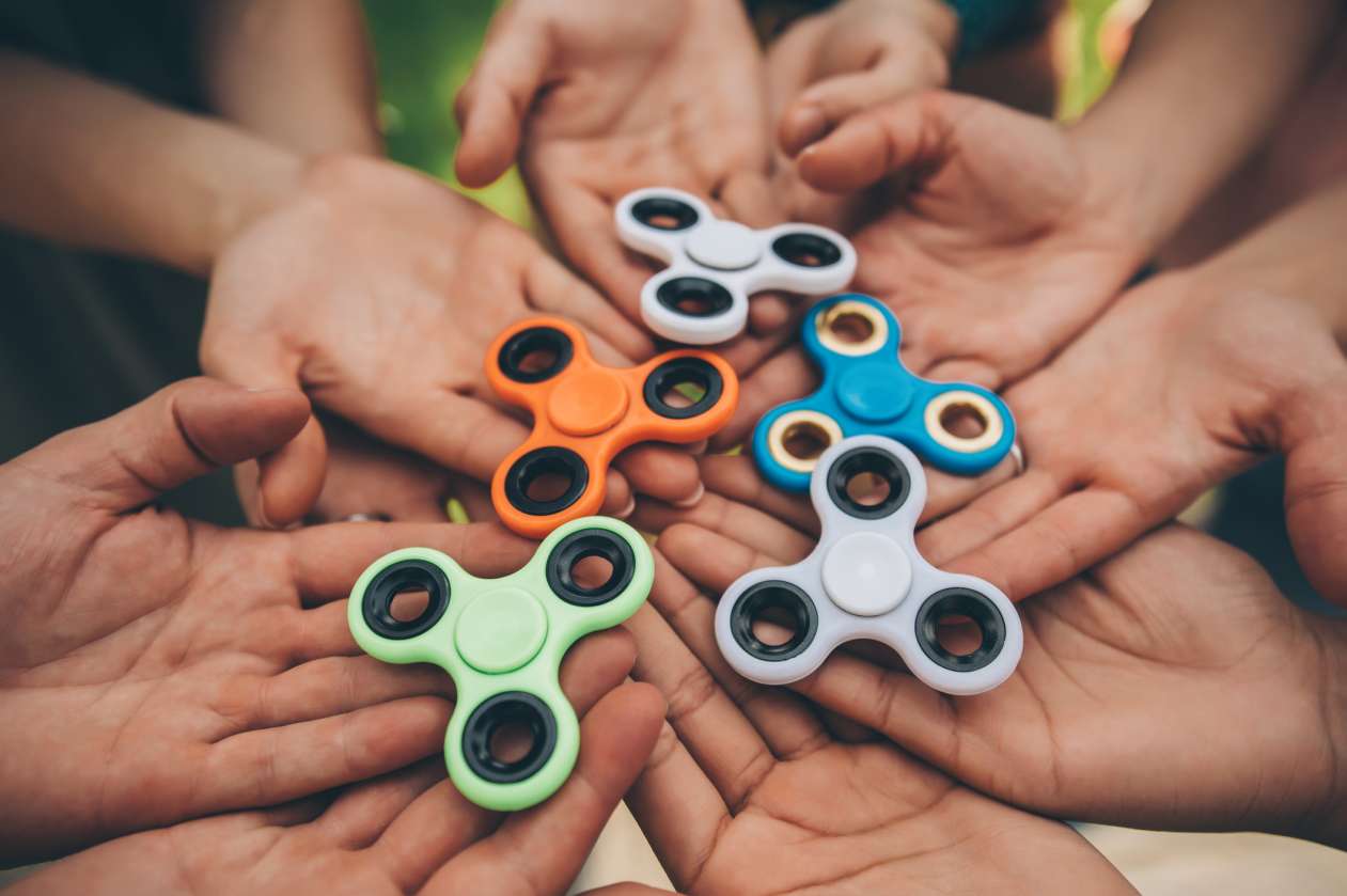 Try these fun activities with a fidget spinner