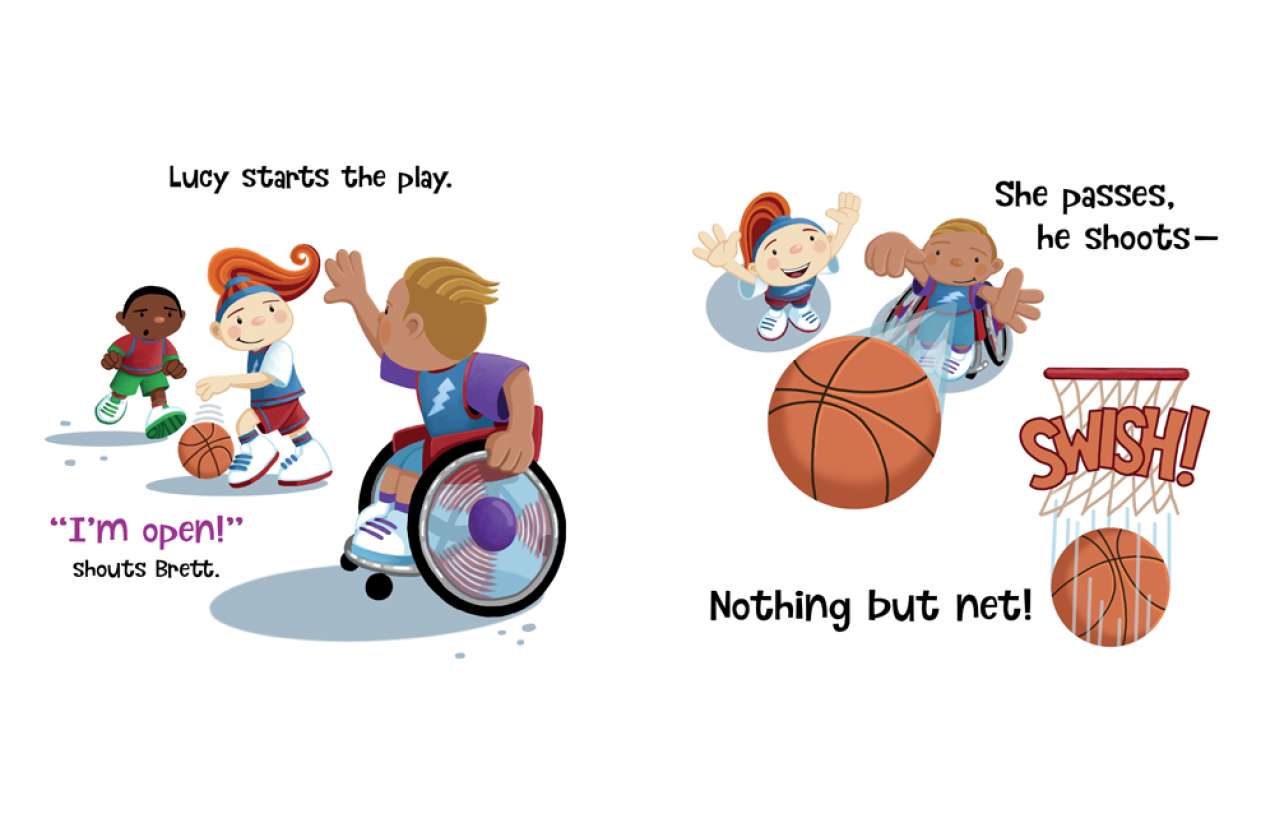 Book review: “Lucy Tries Basketball”