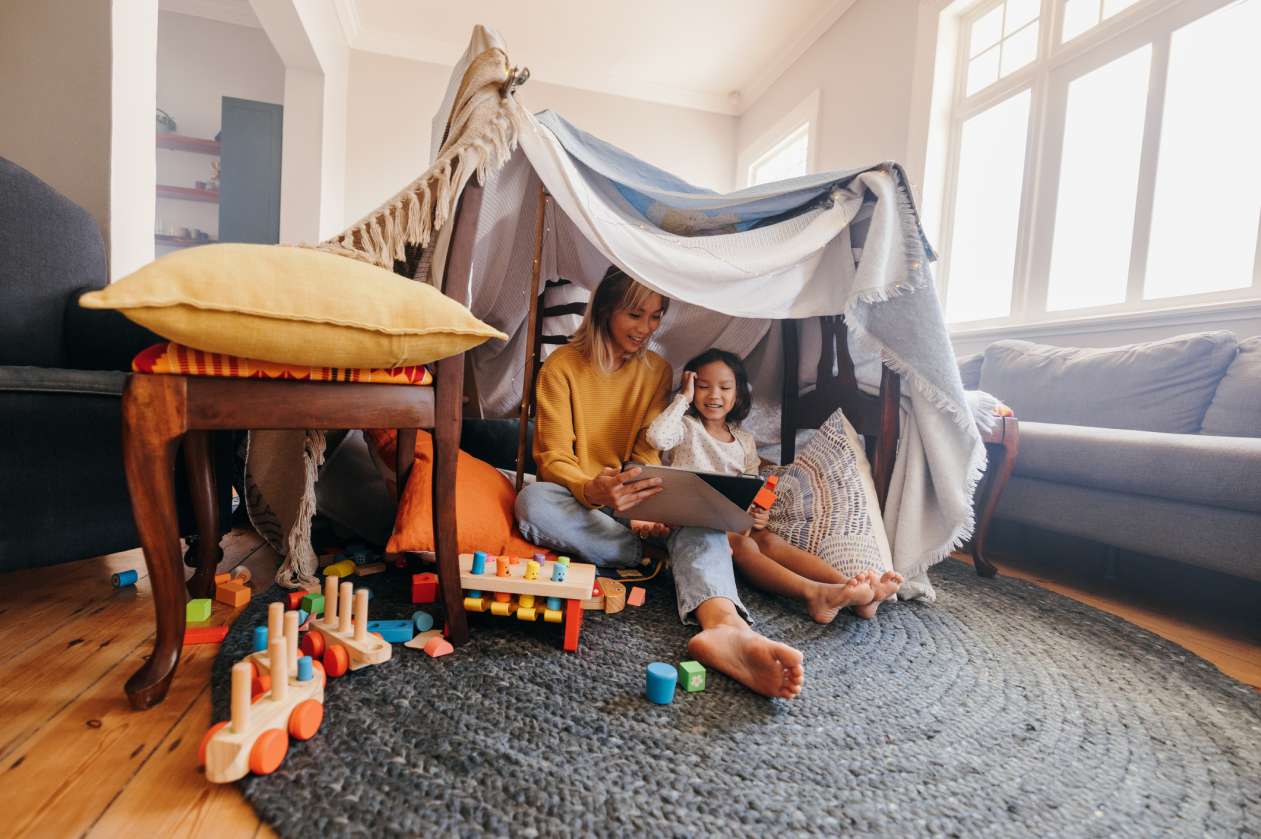 Featured Activity: Small-space indoor games and activities for kids