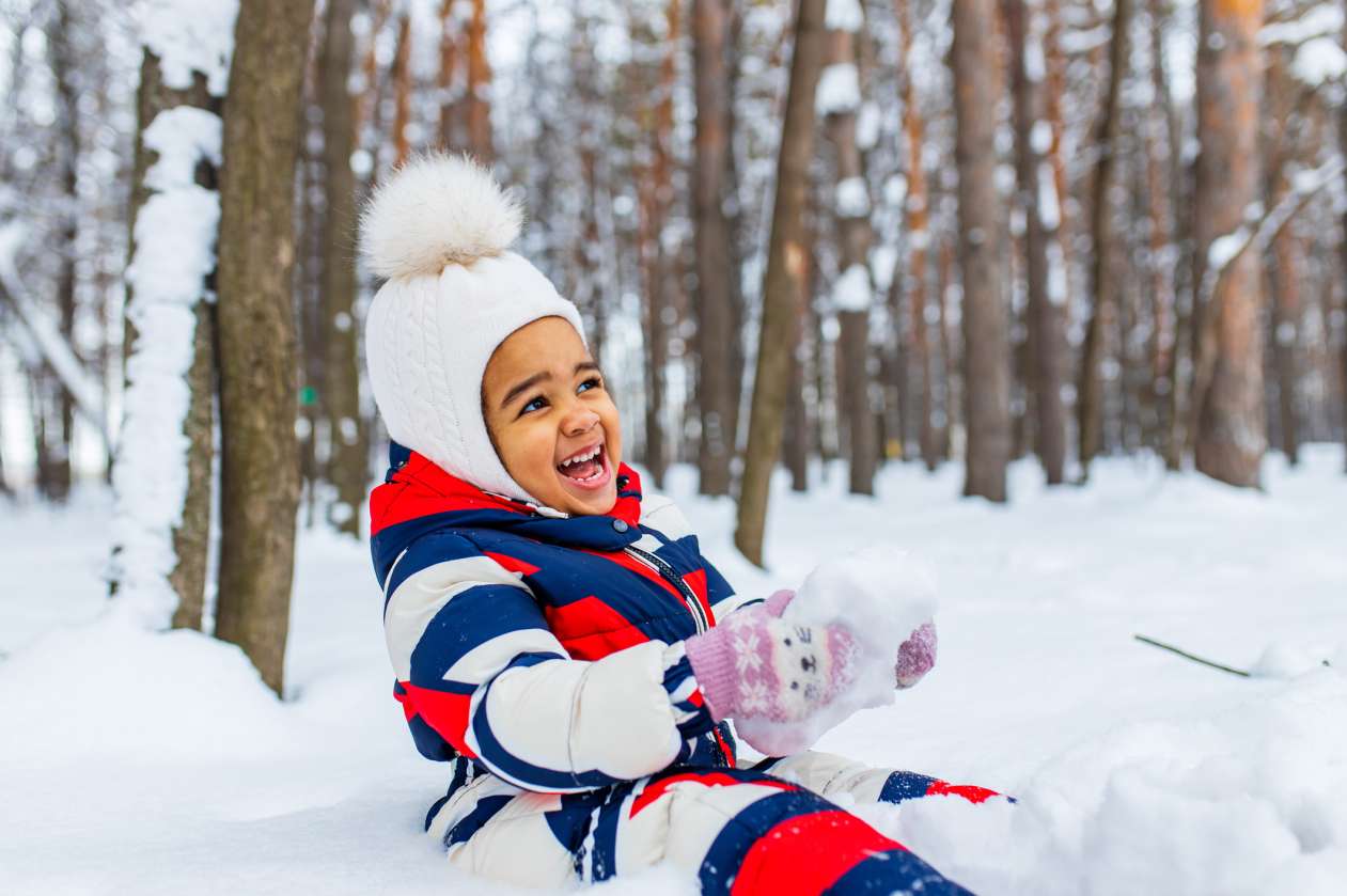 9 activités dans la neige pour les enfants à partir d'un an