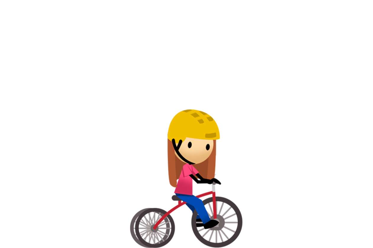 Bambin à vélo