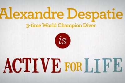 Alexandre Despatie is Active for Life