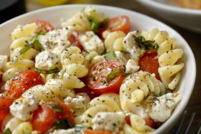 Recipe: Warm pasta salad