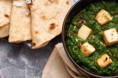 Recipe: Saag paneer