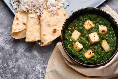 Recipe: Saag paneer