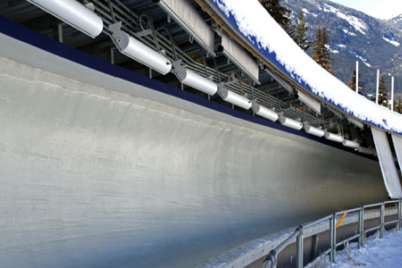 Experience Olympic skeleton with your kids