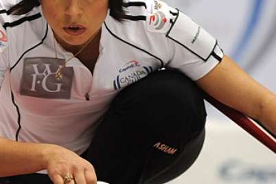 Having an active family was key for Canadian curler Jill Officer