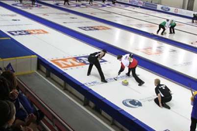Experience Olympic curling with your kids