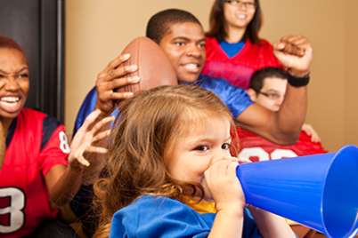 Our annual Super Bowl party is fun, memorable, and made for kids