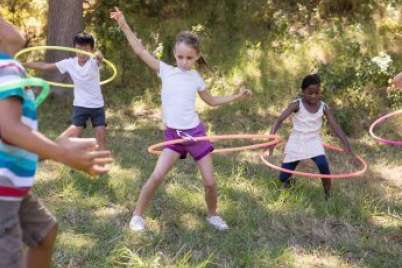 How to make hula hoops for an active birthday party