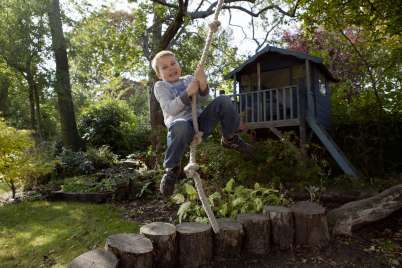 How to create a “risky play” backyard playground