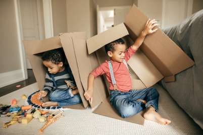 What’s in a cardboard box? 12 new play ideas for kids