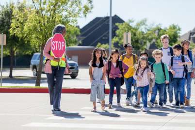 Walk or bike to school for happier, healthier kids