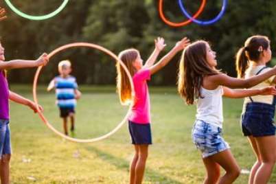 8 no-touch group games kids can play together