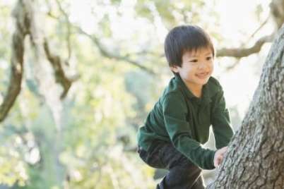 Why I love watching my kids engage in risky play outdoors