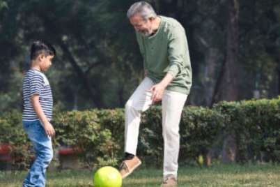 How grandparents can share physical literacy with grandkids
