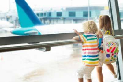 How to help active kids get their wiggles out before a flight