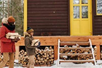 Outdoor winter chores for 7 to 10 year olds