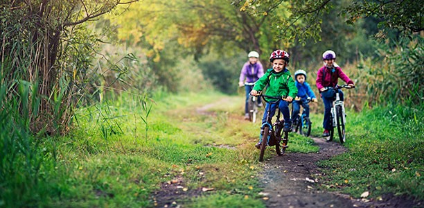 recreational biking